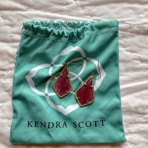 Purple Kendra Scott earrings